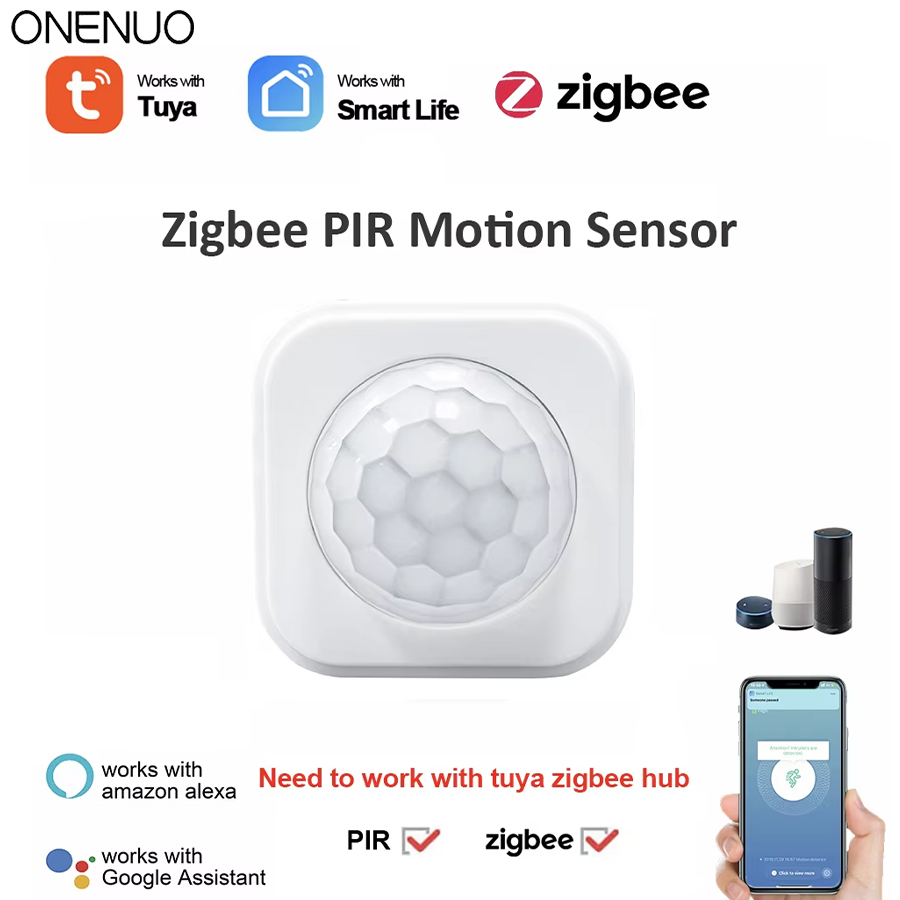 Smart Home Hub - ONENUO Zigbee Human PIR Motion Sensor