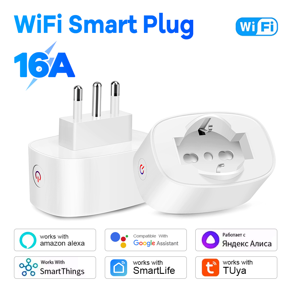 Smart Wall Socket - Smart WiFi Socket BSD60 Italian Chilean