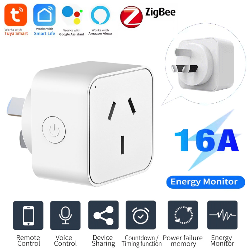 Smart Wall Socket - Tuya Zigbee 3.0 Smart Socket AU