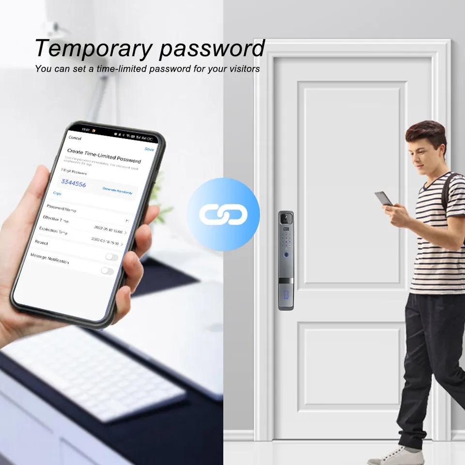 Facial Recognition Fingerprint - огляд і ціна Wifi Doorbell Camera