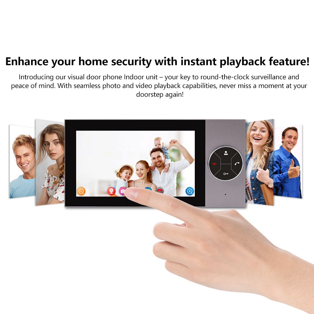 7Inch IPS Screen 2MP 1080P Tuy - огляд і ціна Wifi Doorbell Camera