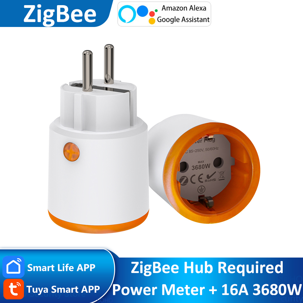 EU 16A Tuya ZigBee Smart Home  - огляд і ціна Smart Wall Socket