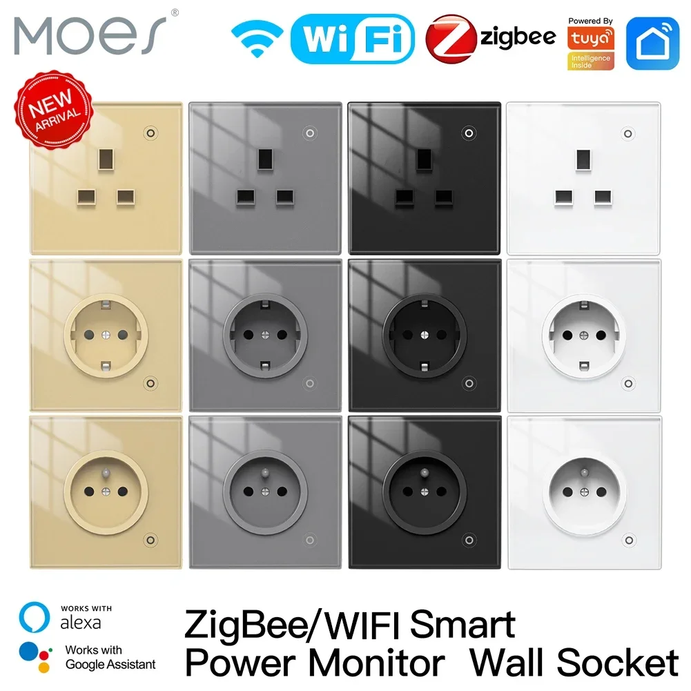 Moes ZigBee Wall Socket WIFI S - огляд і ціна Smart Wall Socket