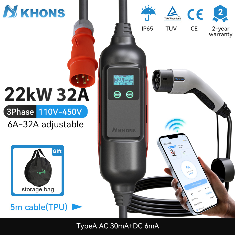 Khons Portable EV Charger Type - огляд і ціна Smart Home For Pc