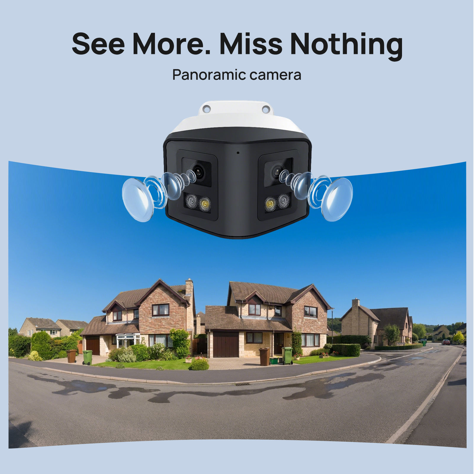 VIKYLIN 170° Panoramic Securit - огляд і ціна Smart Home Nas