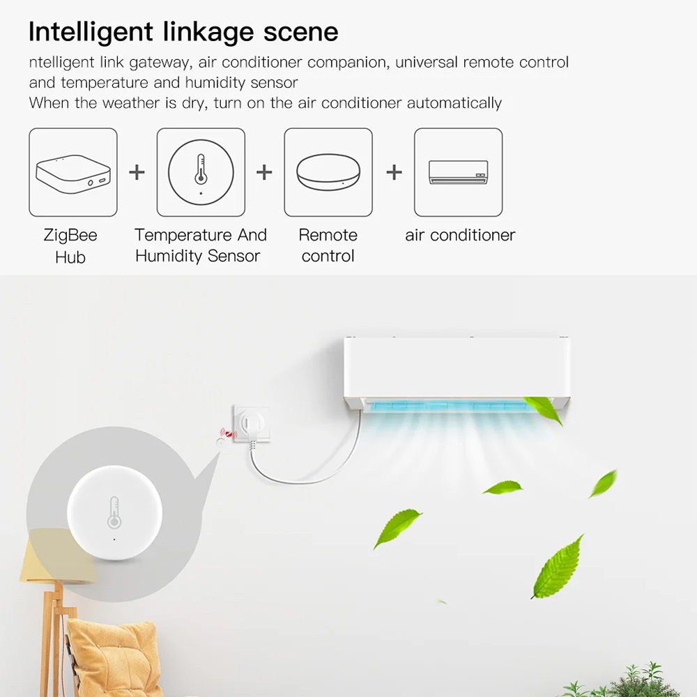 Tuya Smart Zigbee Temperature  - огляд і ціна Smart Home Furniture