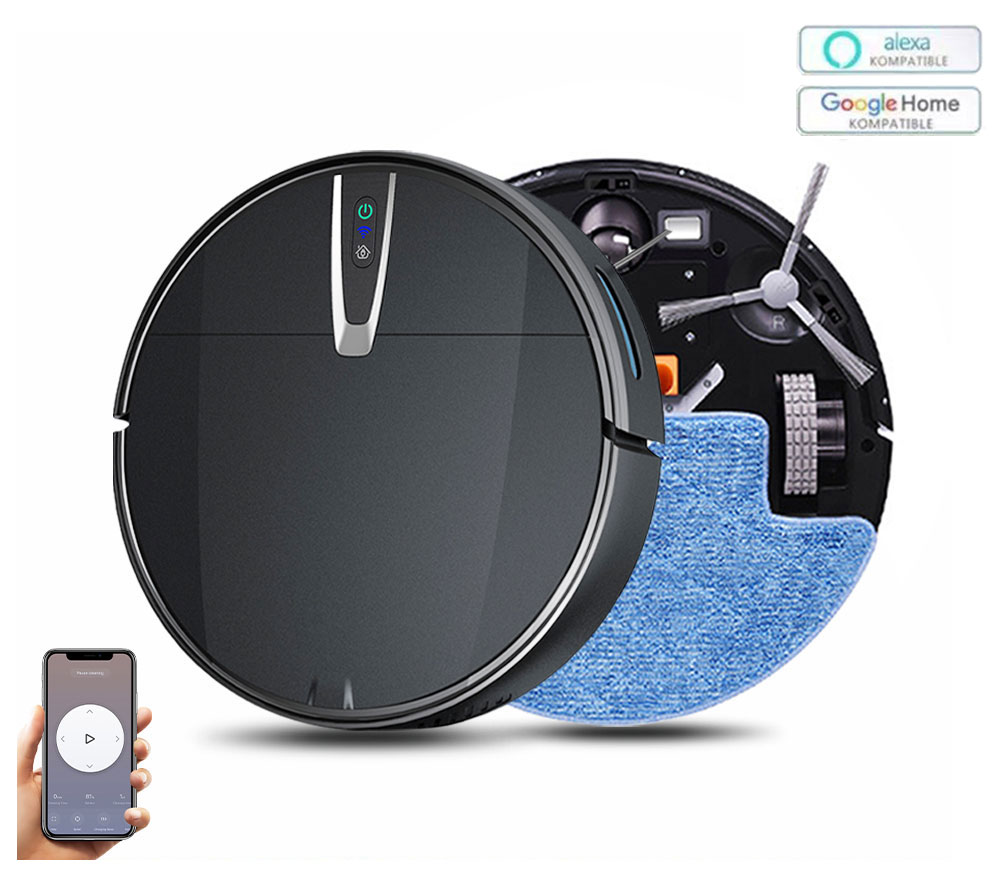 Robot Vacuum Smart Mop Cleaner - огляд і ціна Smart Home Floor Plan