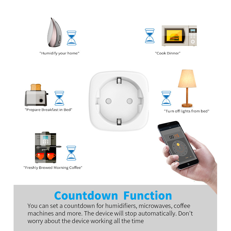 Works with Tuya Smart Life App - огляд і ціна Smart Wall Socket