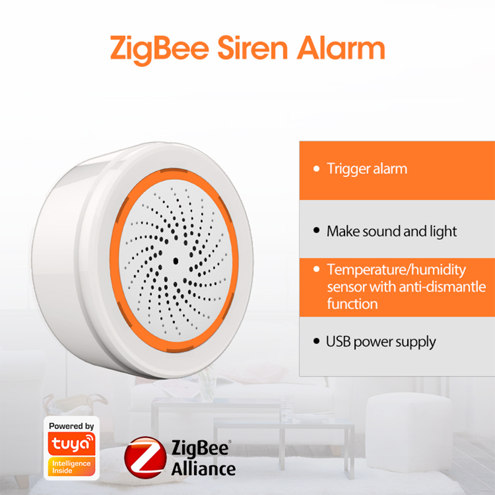 NEO-Tuya Zigbee Siren Gateway  - огляд і ціна Smart Home Nas