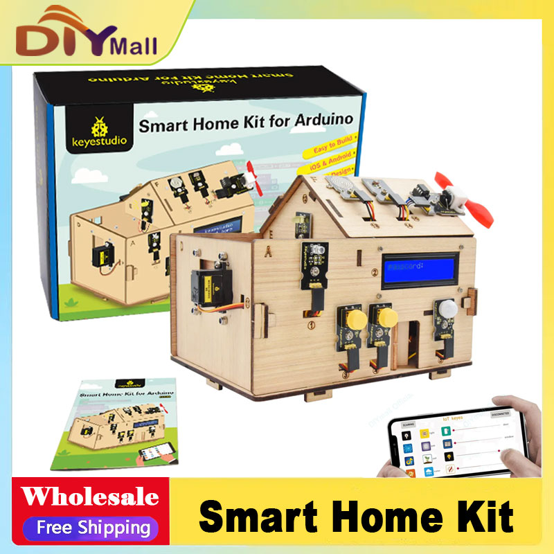 Keyestudio Smart IoT Home Kit  - огляд і ціна Smart Home Kits