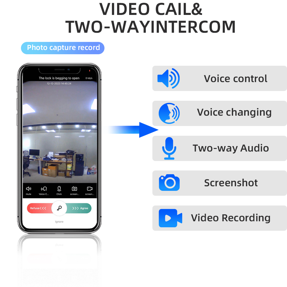 RAYKUBE DF14 Tuya WiFi 3D Face - огляд і ціна Wifi Doorbell Camera