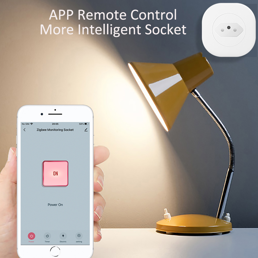 BORUIDAPLS Tuya Zigbee Smart S - огляд і ціна Smart Wall Socket