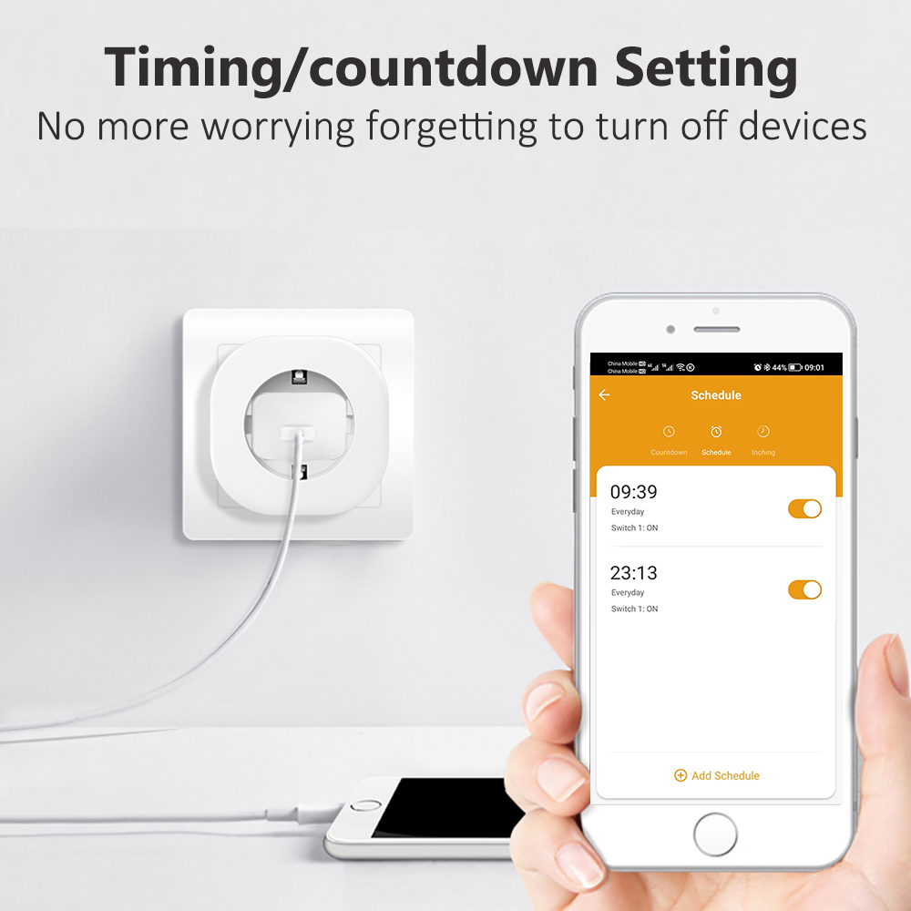 BORUIDAPLS Tuya Zigbee Smart S - огляд і ціна Smart Wall Socket