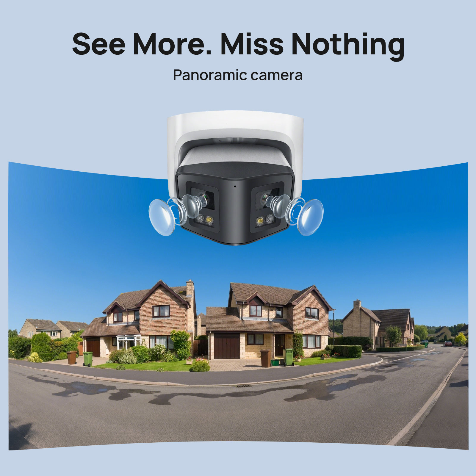 Vikylin 4MP Panoramic Smart Du - огляд і ціна Smart Home Nas