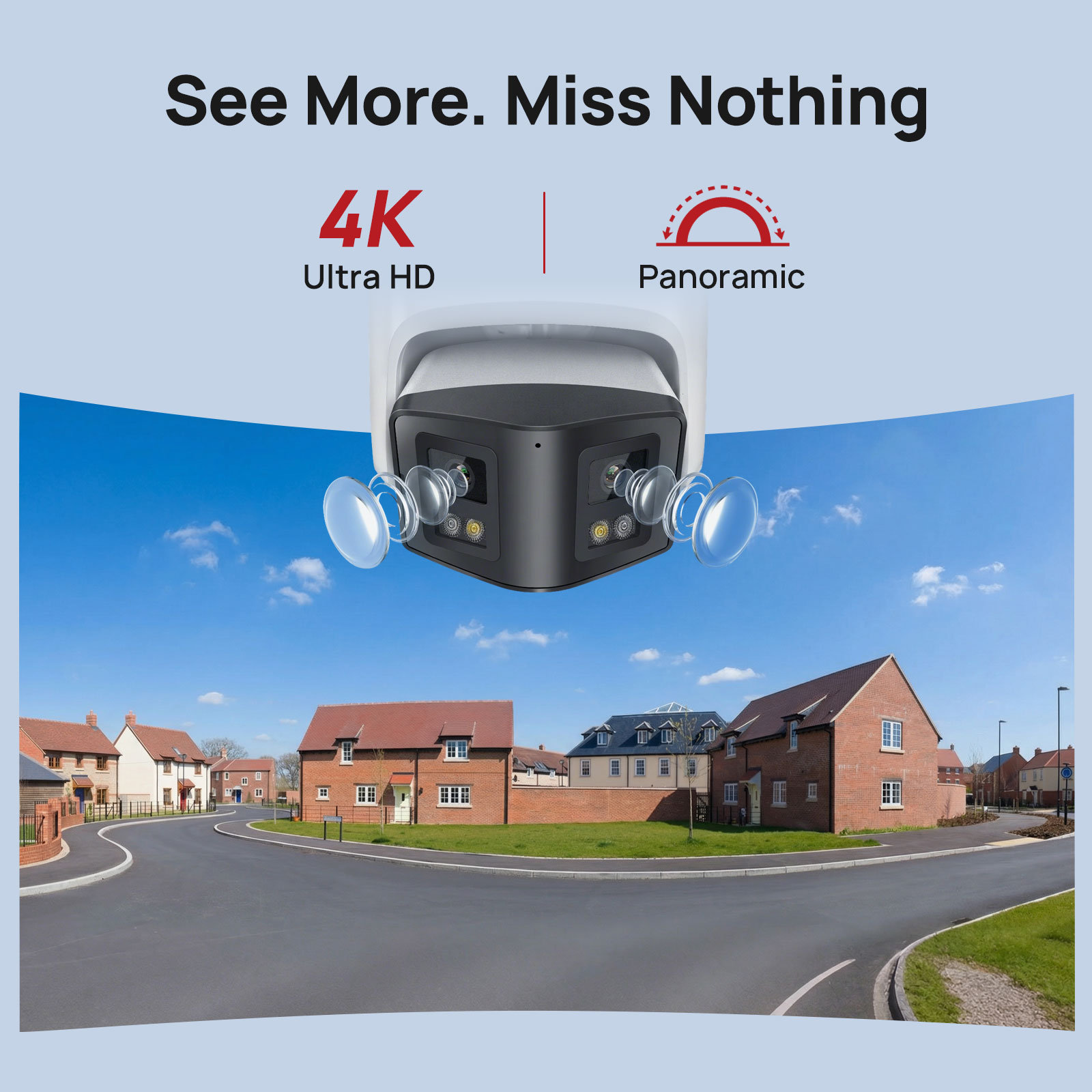 Vikylin 8MP Panoramic Smart Du - огляд і ціна Smart Home Nas