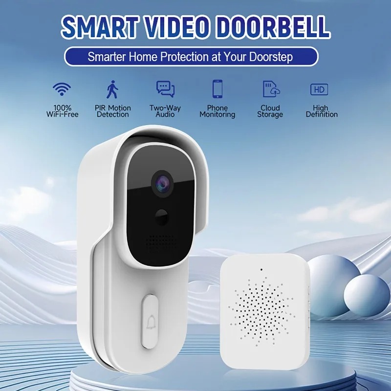 Wide View Tuya Smart Life APP  - огляд і ціна Wifi Doorbell Camera
