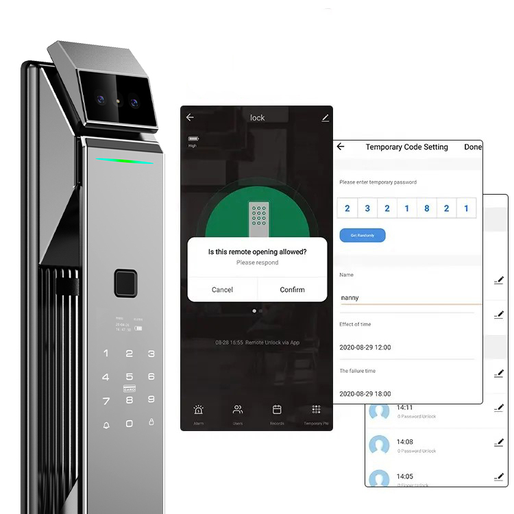 Face Smart Doorbell Lock Finge - огляд і ціна Wifi Doorbell Camera