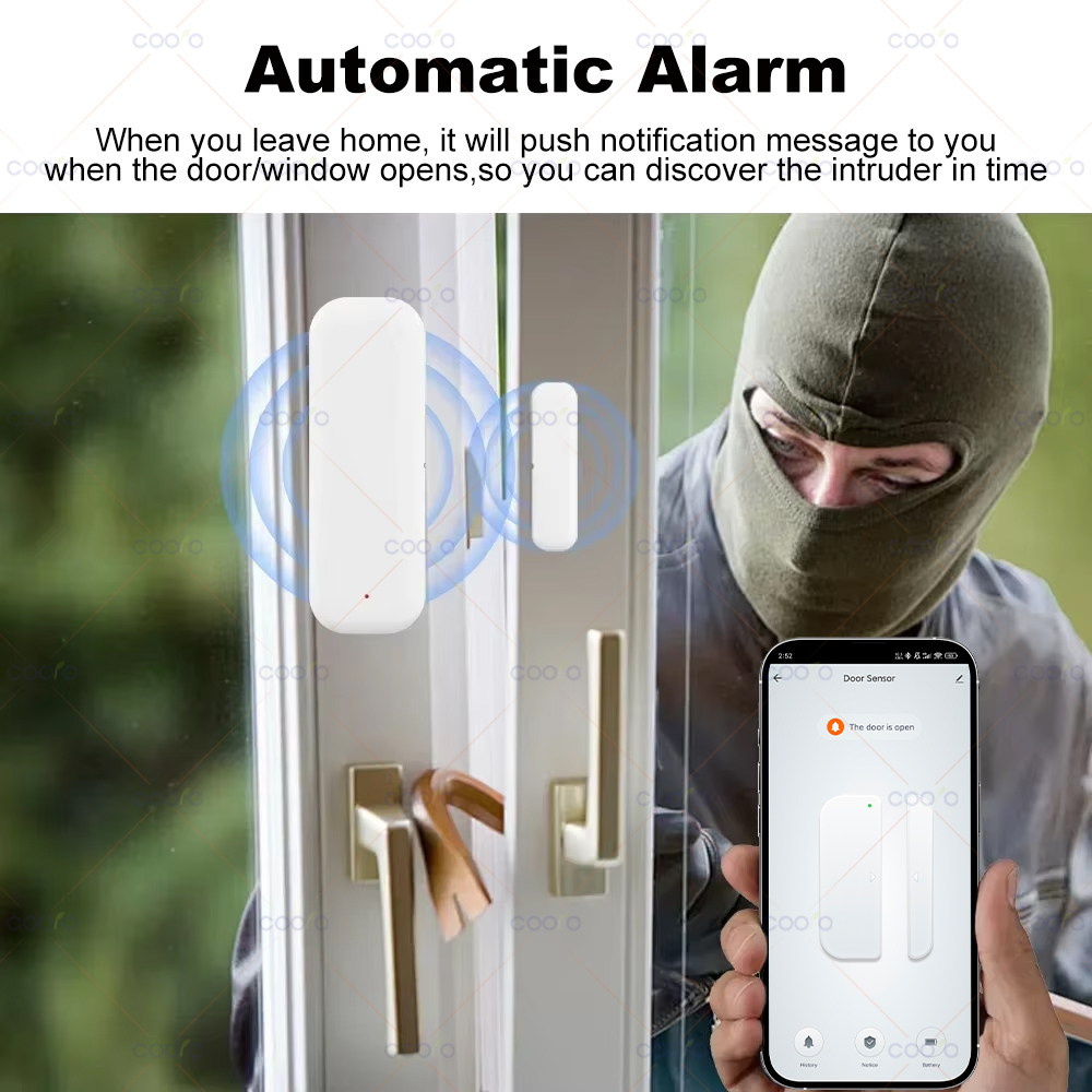 Zigbee 3.0 Door Window Sensor  - огляд і ціна Smart Home Hub