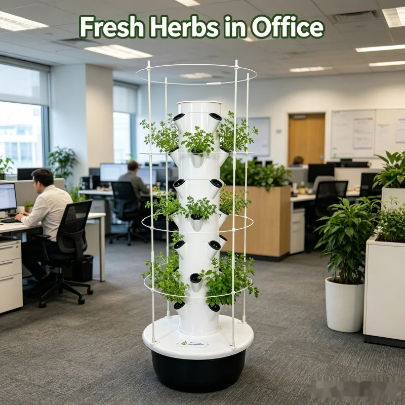 Smart Vertical Hydroponic Towe - огляд і ціна Smart Home Kits