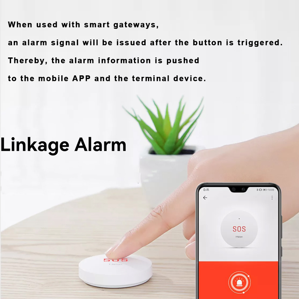 Meian Zigbee Tuya SOS Emergenc - огляд і ціна Smart Home Hub