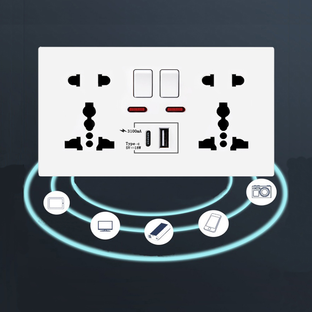 18W Type-C Fast Charge Wall Ou - огляд і ціна Smart Wall Socket