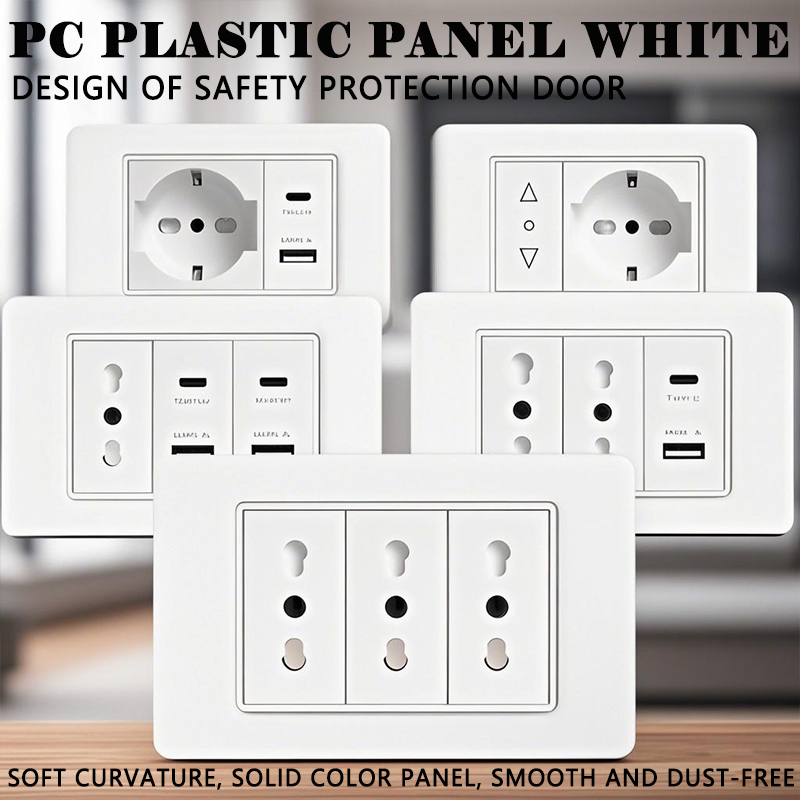 118 PC Plastic Panel Socket US - огляд і ціна Smart Home For Pc