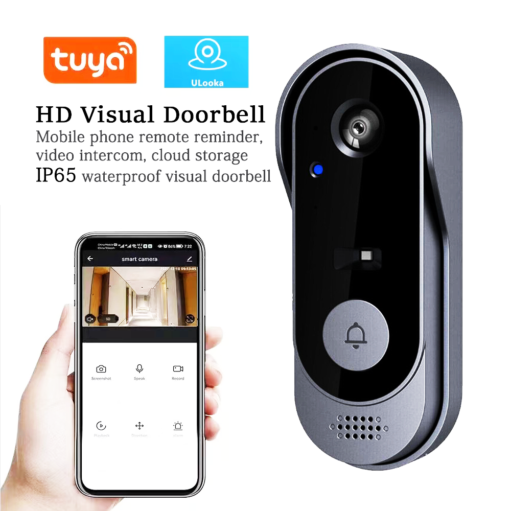 2MP 1080P Tuya APP  Low Comsun - огляд і ціна Wifi Doorbell Camera