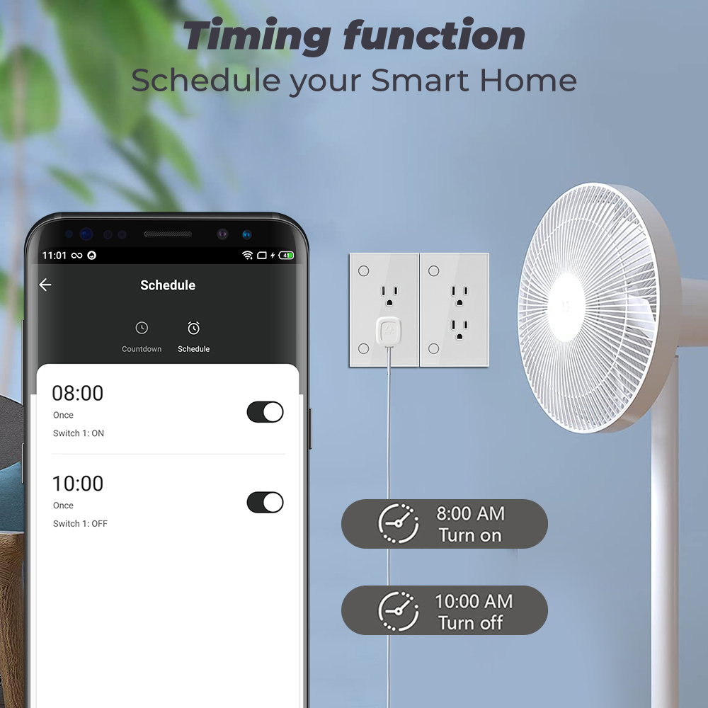 16A Tuya Wifi Socket Us Plug O - огляд і ціна Smart Wall Socket