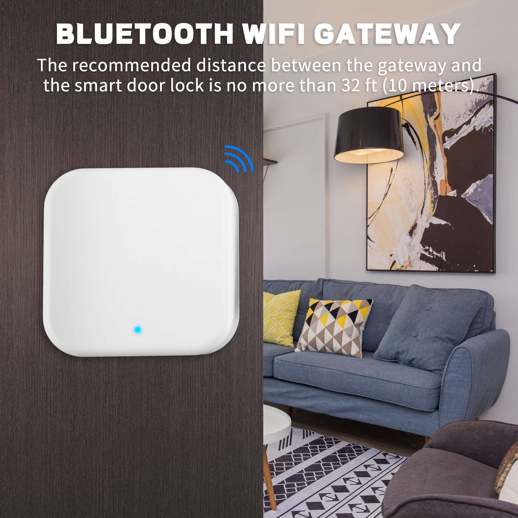Bluetooth Wifi Gateway Fingerp - огляд і ціна Smart Home Hub