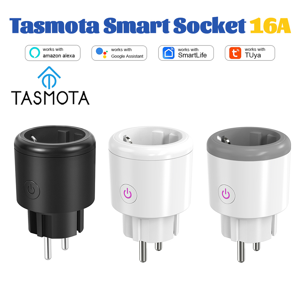 Tasmota EU Smart Plug 16A with - огляд і ціна Smart Wall Socket