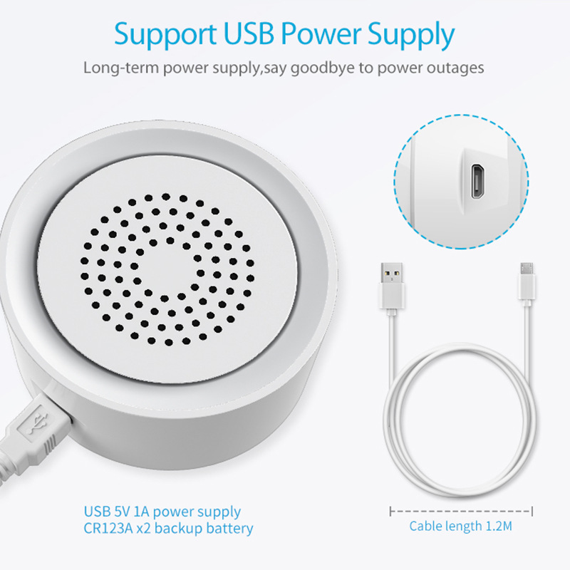 Tuya Smart Home System Siren w - огляд і ціна Smart Home Nas