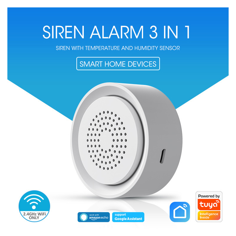 Tuya Smart Home System Siren w - огляд і ціна Smart Home Nas