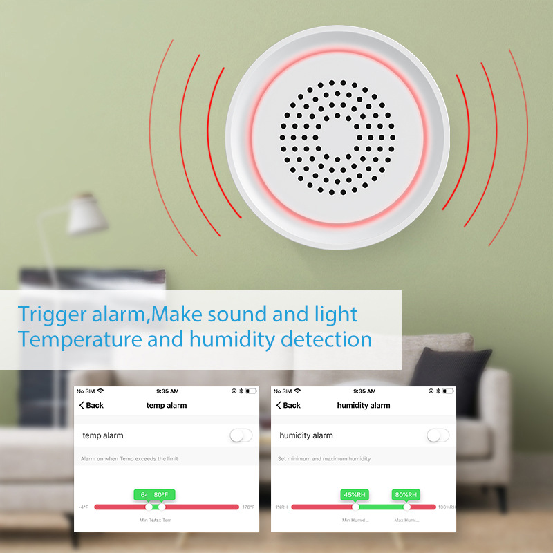 Tuya Smart Home System Siren w - огляд і ціна Smart Home Nas