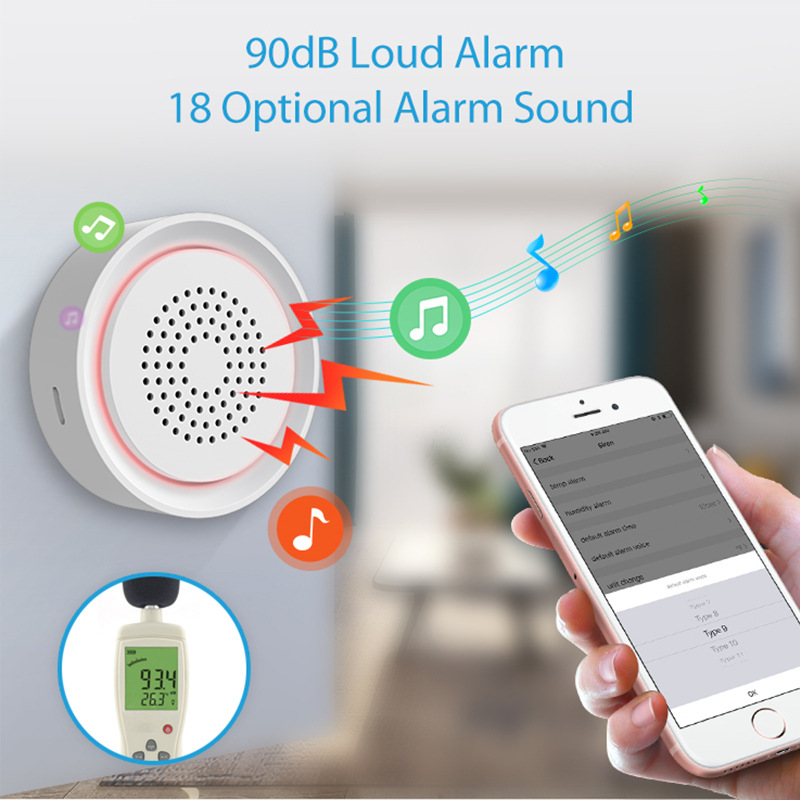Tuya Smart Home System Siren w - огляд і ціна Smart Home Nas