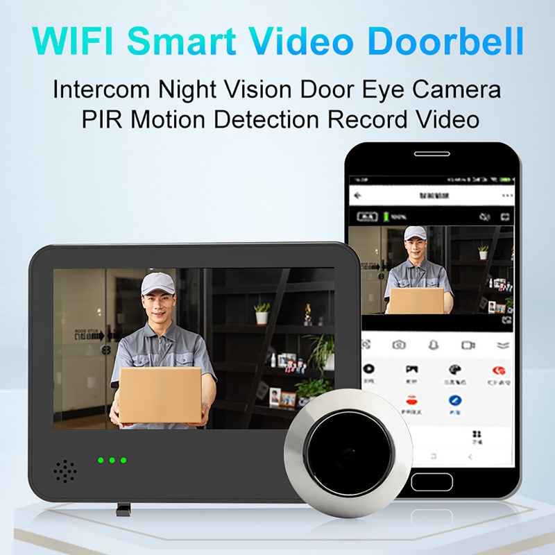 Tuya Smart WIFI Video Doorbell - огляд і ціна Wifi Doorbell Camera