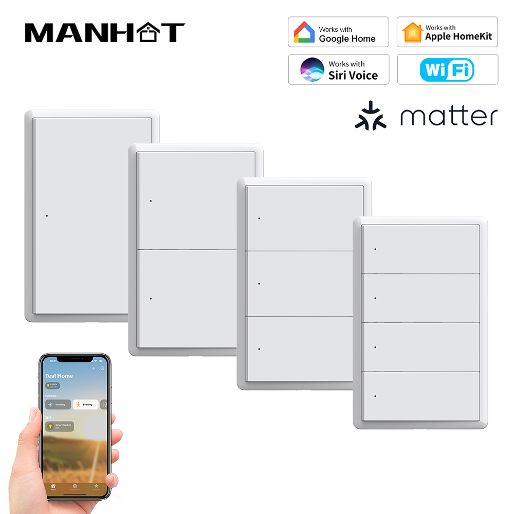 MANHOT Homekit WiFi Smart Swit - огляд і ціна Smart Home Kits