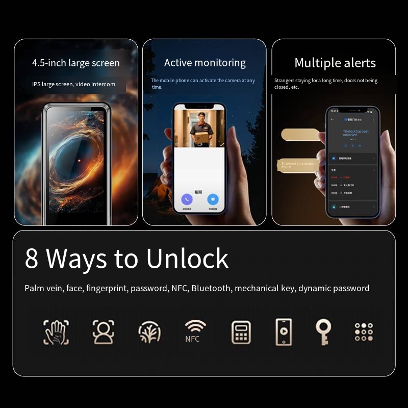 YN S11M Smart Home Digital Ele - огляд і ціна Wifi Doorbell Camera