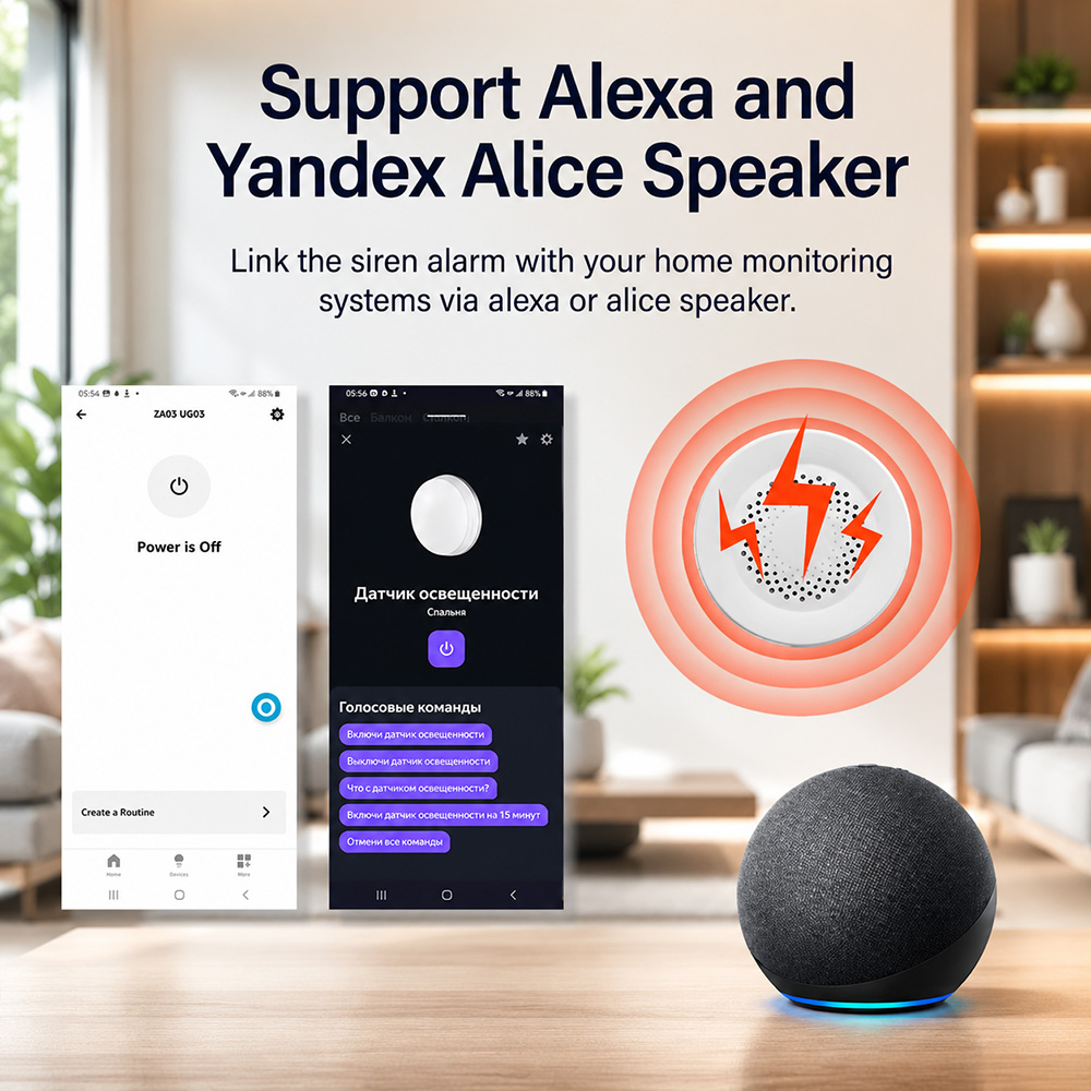Tuya Zigbee Siren Alarm 100dB  - огляд і ціна Smart Home Hub