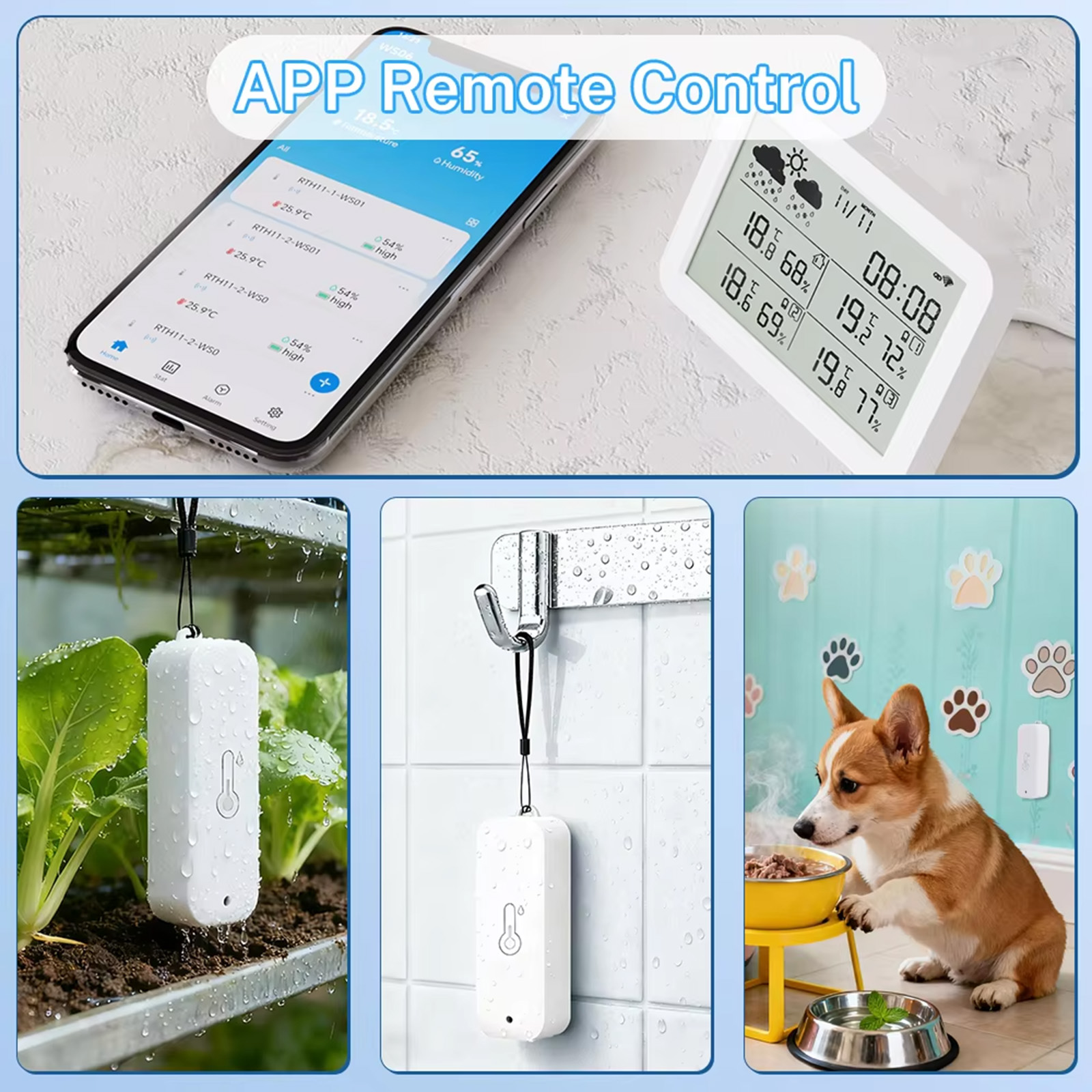 Tuya WiFi+RF433 Weather Statio - огляд і ціна Smart Home Furniture
