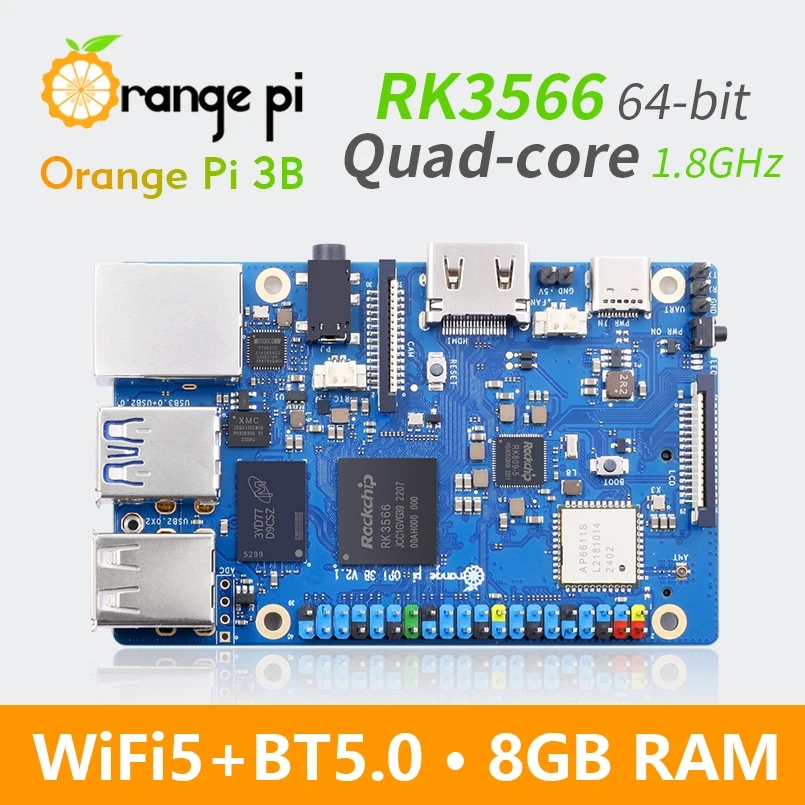 Orange Pi 3B 8GB 4GB 2GB RAM R - огляд і ціна Smart Home For Pc