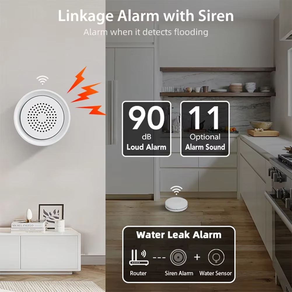 BTLIFE-Flood Detector With Sir - огляд і ціна Smart Home Kits