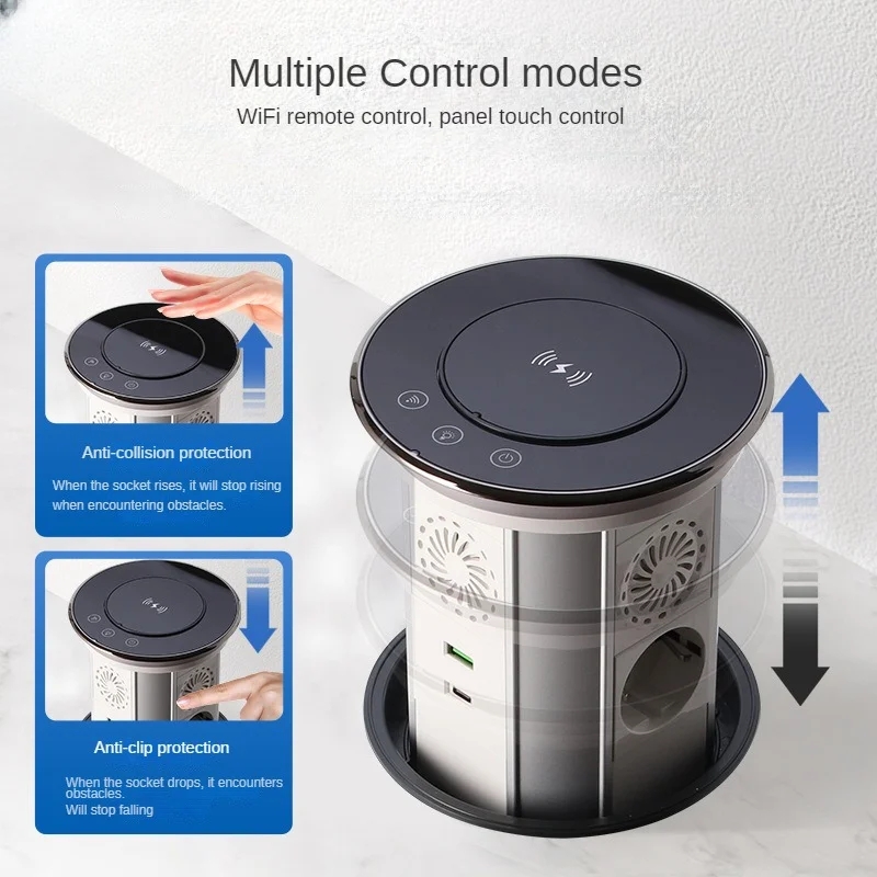 WIFI Tuya Touch Automatic Lift - огляд і ціна Smart Wall Socket