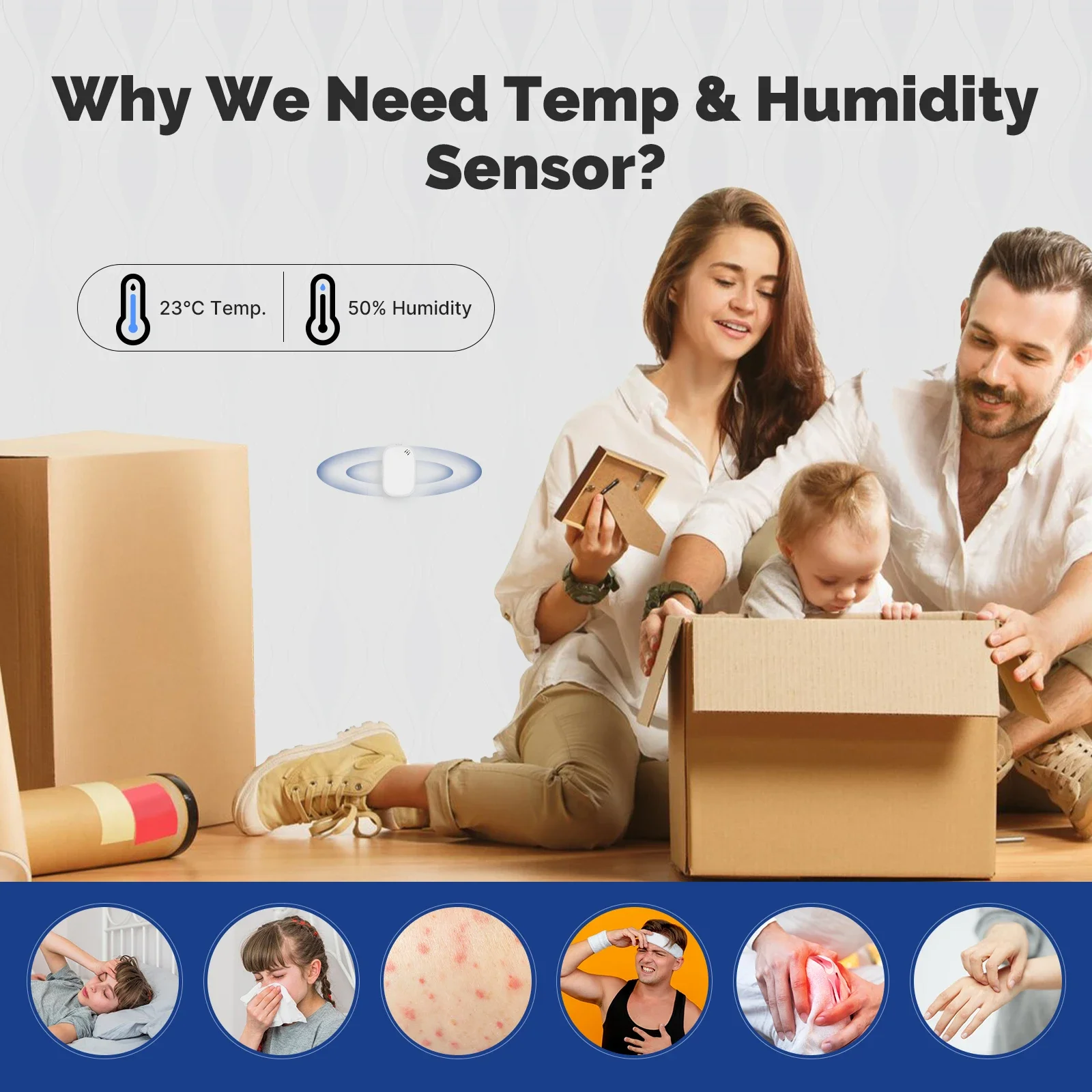 MOES Tuya Zigbee Smart Tempera - огляд і ціна Smart Home Furniture