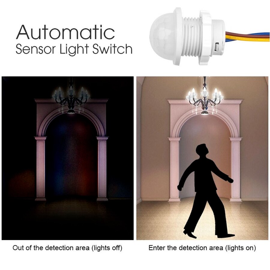 PIR Motion Sensor Detector Sma - огляд і ціна Smart Home Furniture