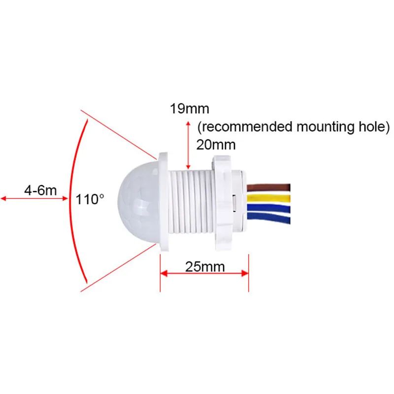 PIR Motion Sensor Detector Sma - огляд і ціна Smart Home Furniture