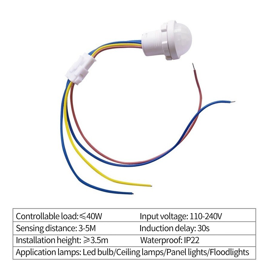 PIR Motion Sensor Detector Sma - огляд і ціна Smart Home Furniture