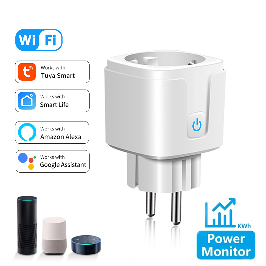 Tuya Smart Socket EU 16A AC100 - огляд і ціна Smart Wall Socket