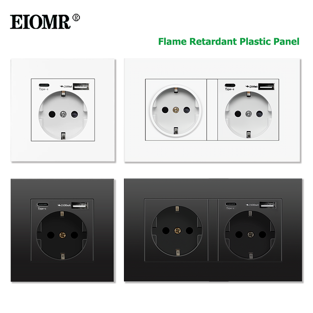 EIOMR EU Standard Power Socket - огляд і ціна Smart Wall Socket