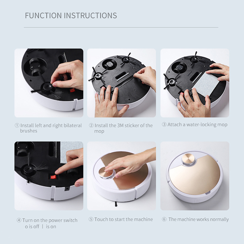 New ES06 Robot Vacuum Cleaner  - огляд і ціна Smart Home Floor Plan