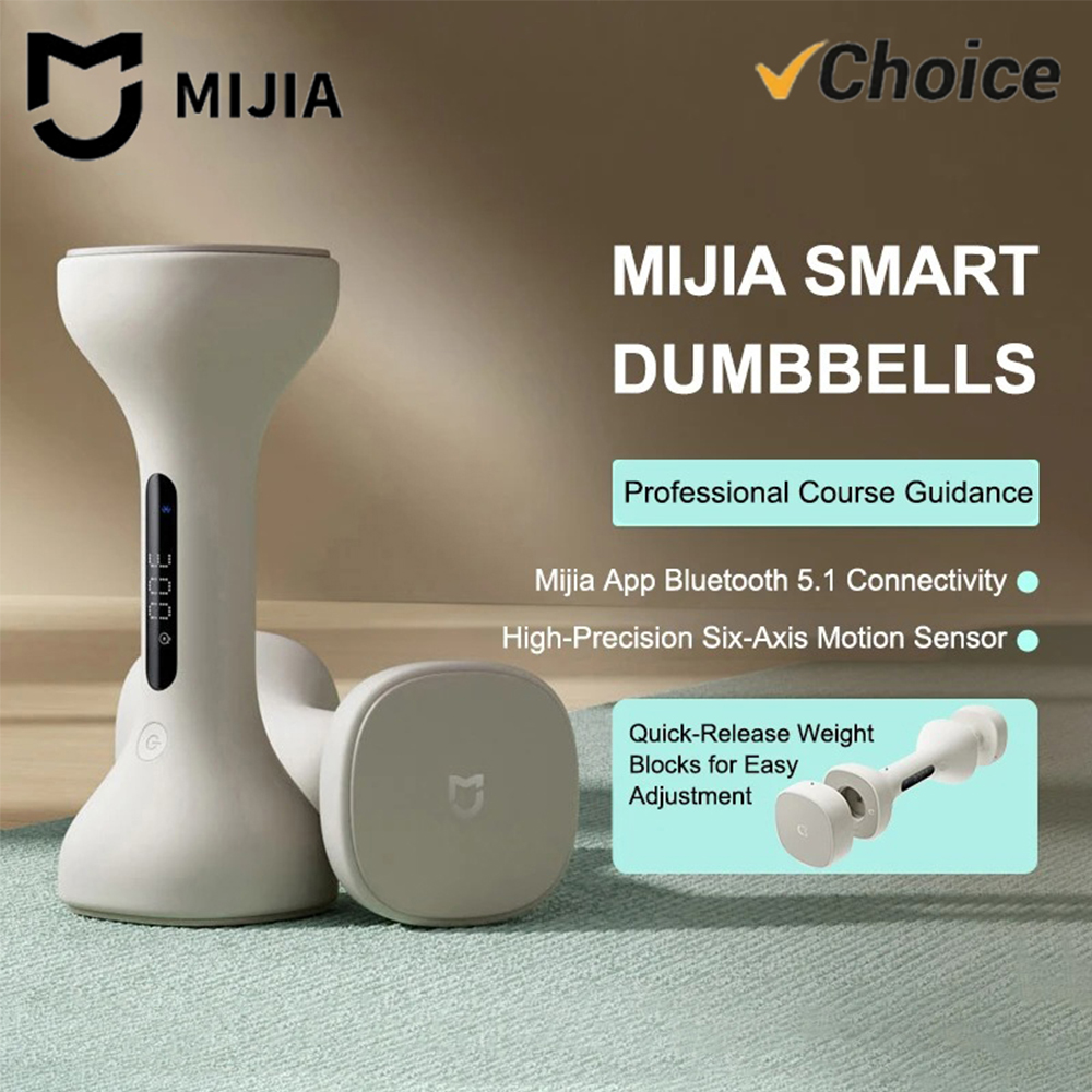 New MIJIA Smart Dumbbells Men  - огляд і ціна Smart Home Wellness